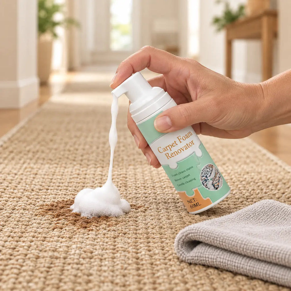 Multi‑Purpose Dry Foam Fabric & Carpet Stain Cleaner